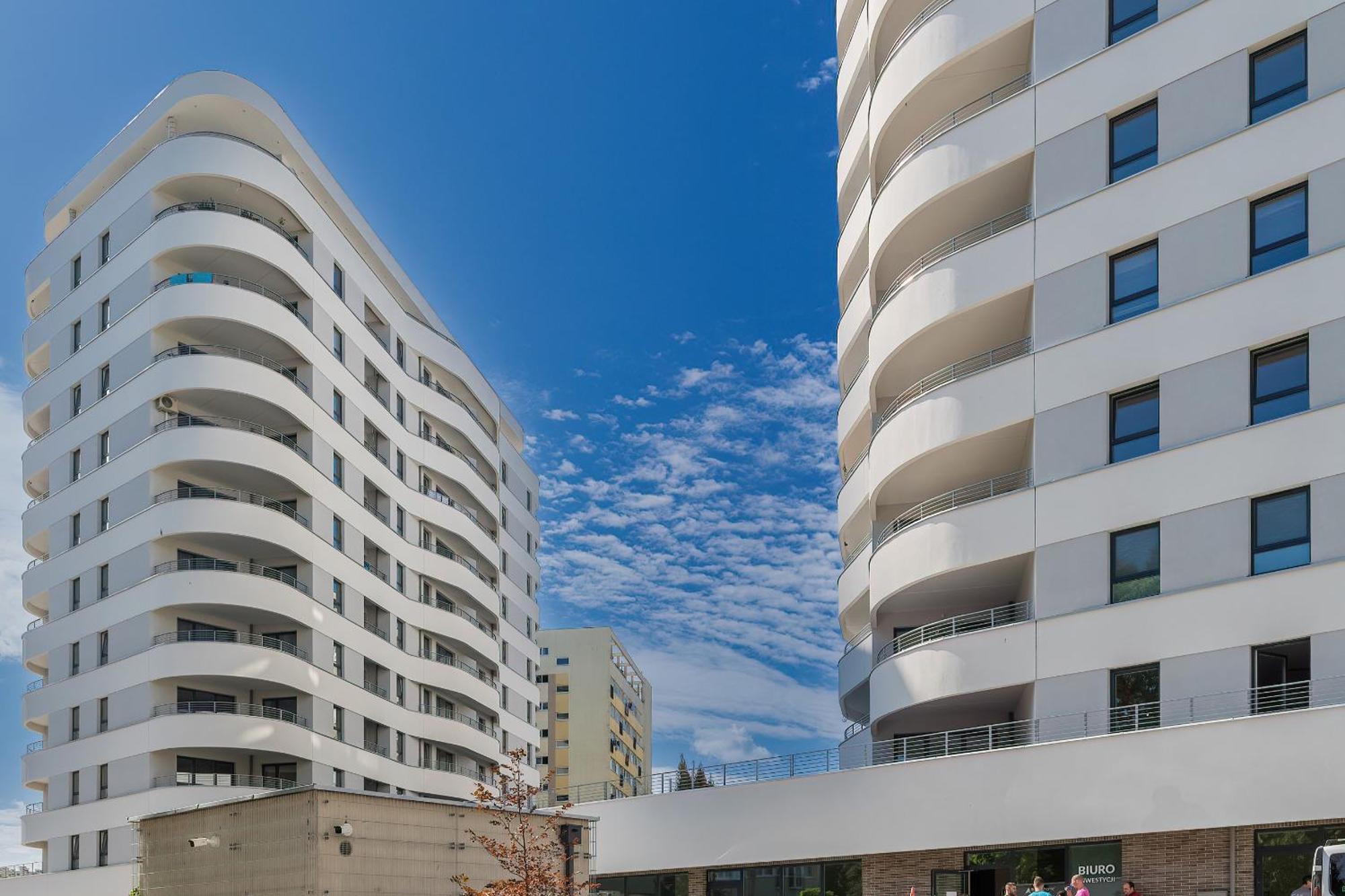 Sun Towers Lux Apartments By Renters Prestige Świnoujście Exteriör bild